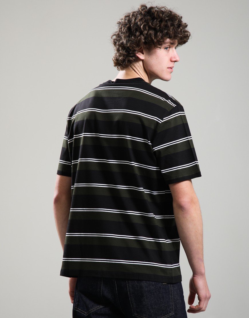 Barbour International Bruce Stripe T-Shirt Black