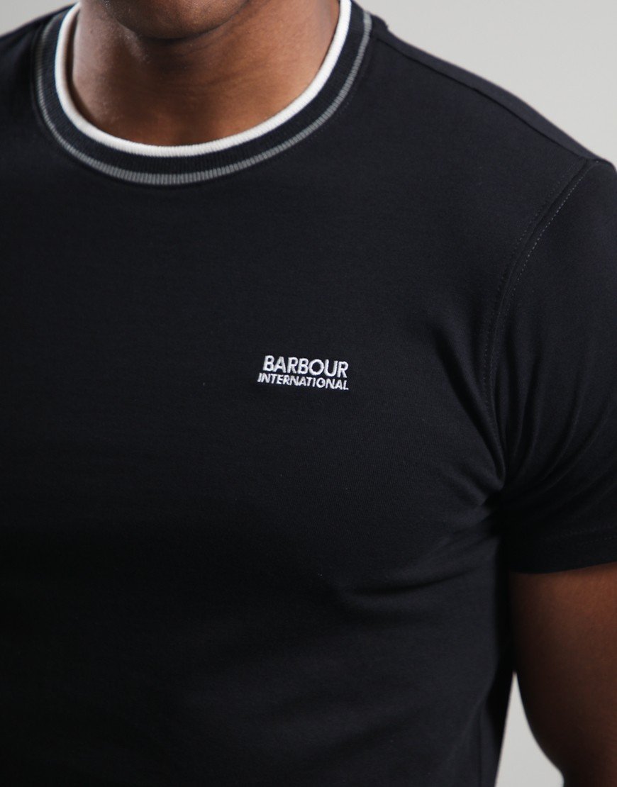 Barbour International Buxton Tip T-Shirt Black