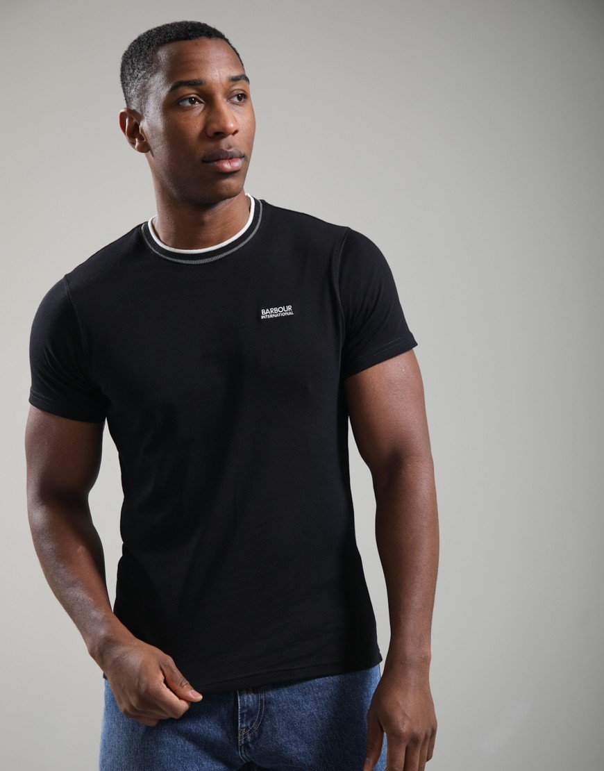 Barbour International Buxton Tip T-Shirt Black