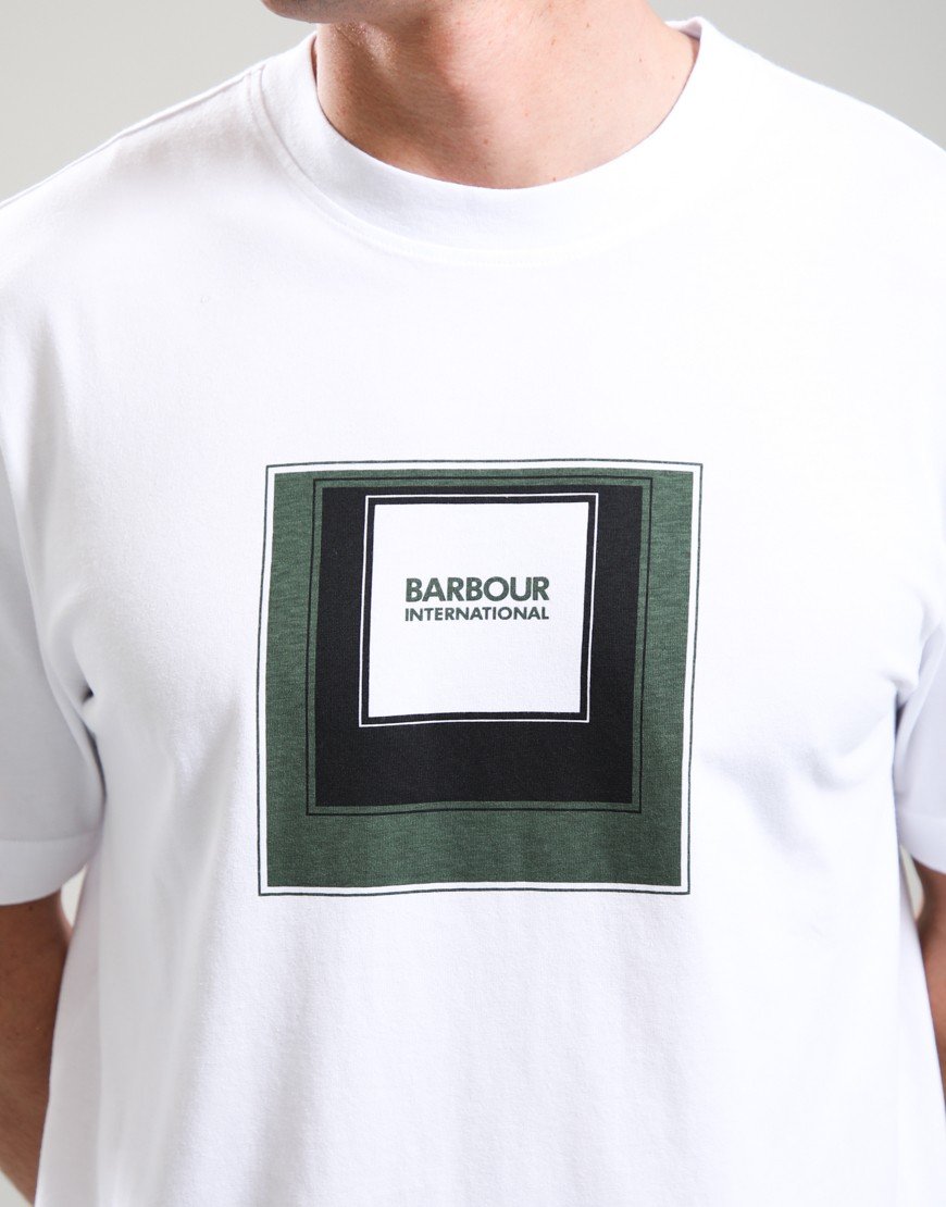 Barbour International Captive Graphic T-Shirt White