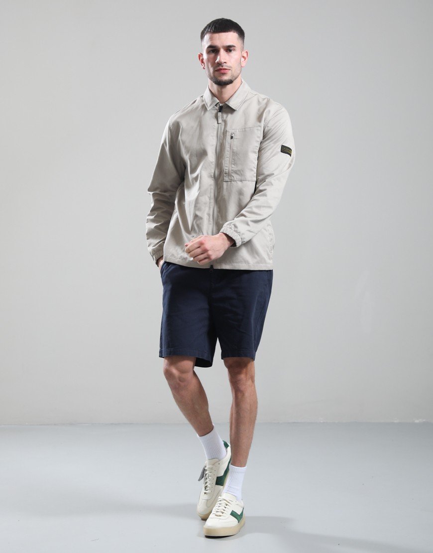 Barbour International Coil Overshirt Concrete
