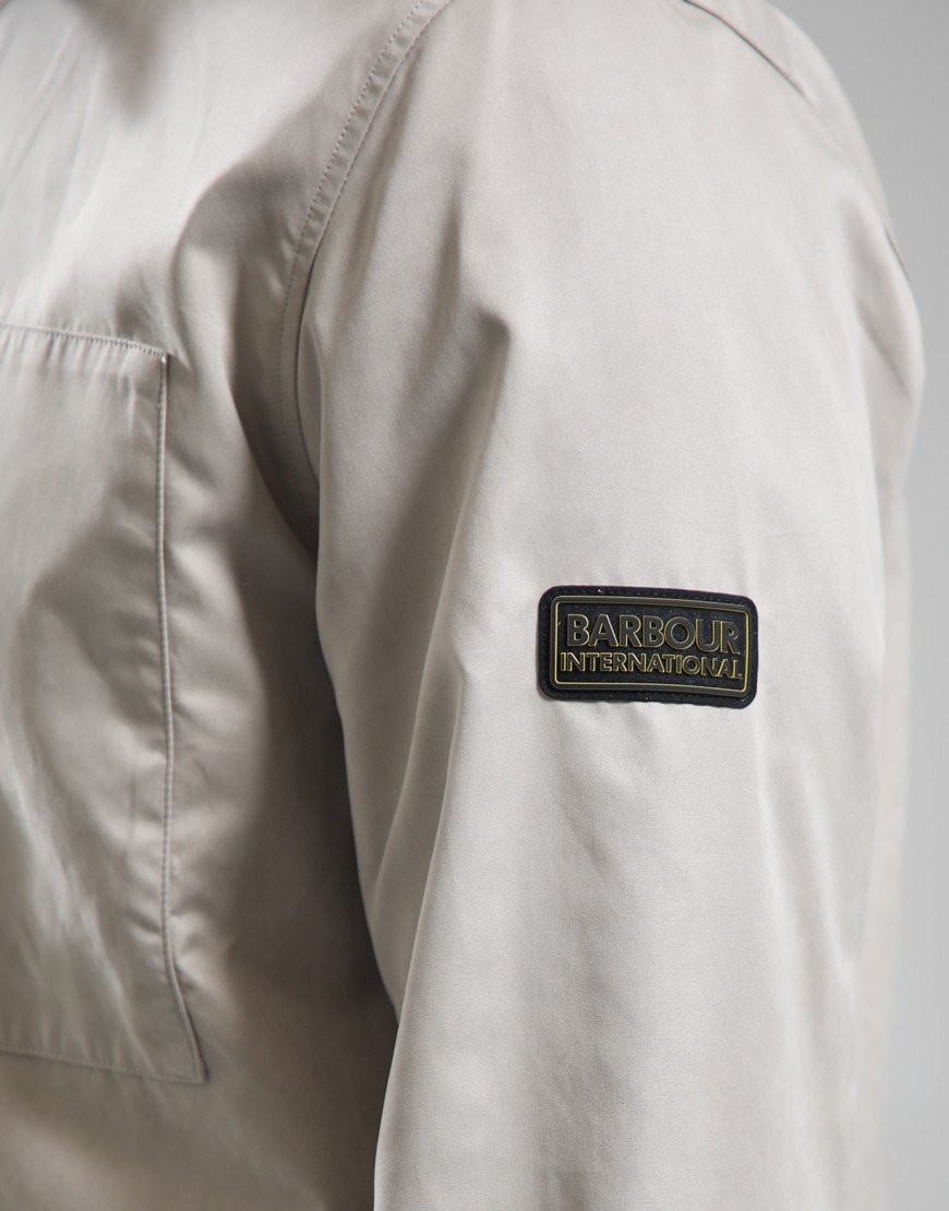 Barbour International Coil Overshirt Concrete