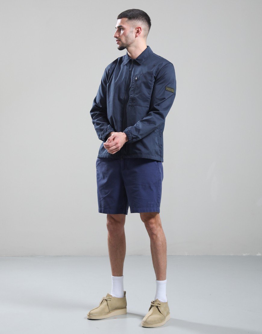 Barbour International Coil Overshirt Navy