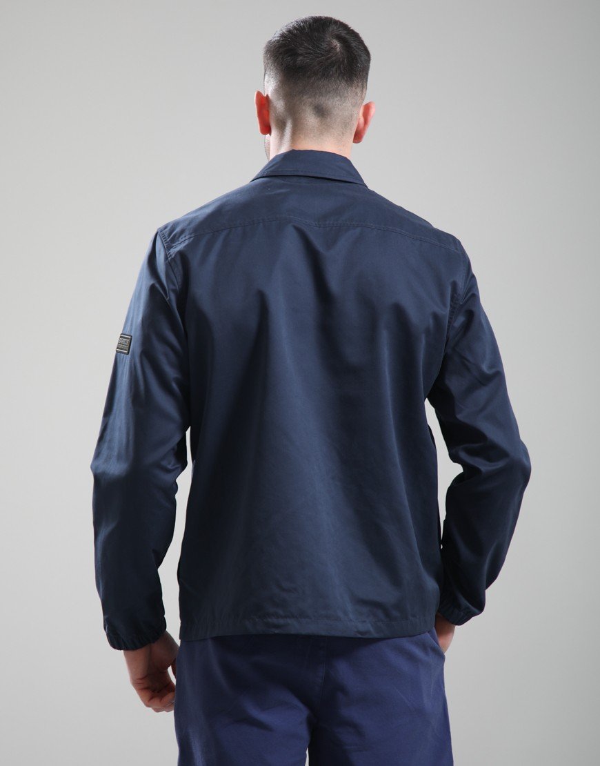 Barbour International Coil Overshirt Navy