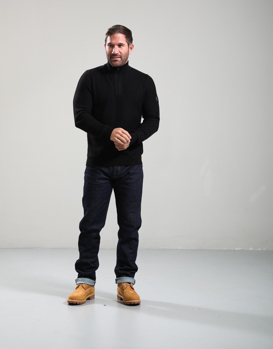 Barbour International Dune Funnel Sweat Black