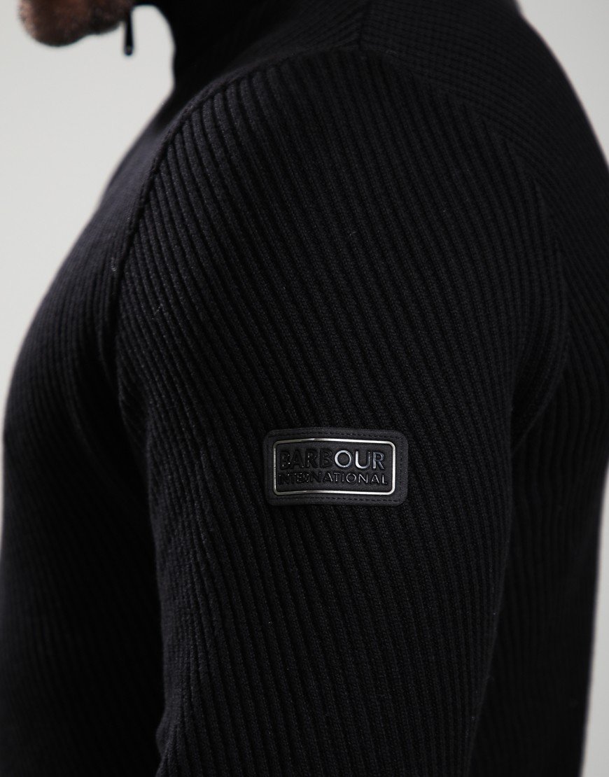 Barbour International Dune Funnel Sweat Black