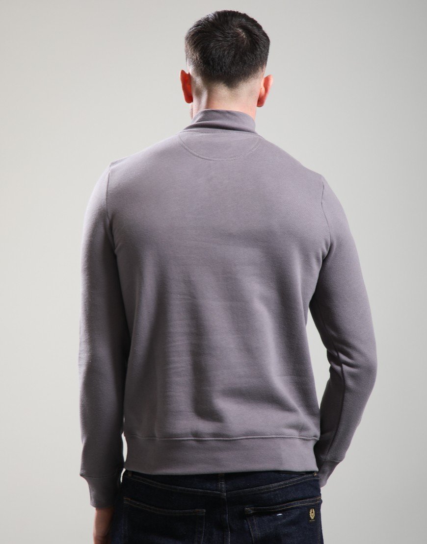 Barbour International Essential Half Zip Sweat Aluminium