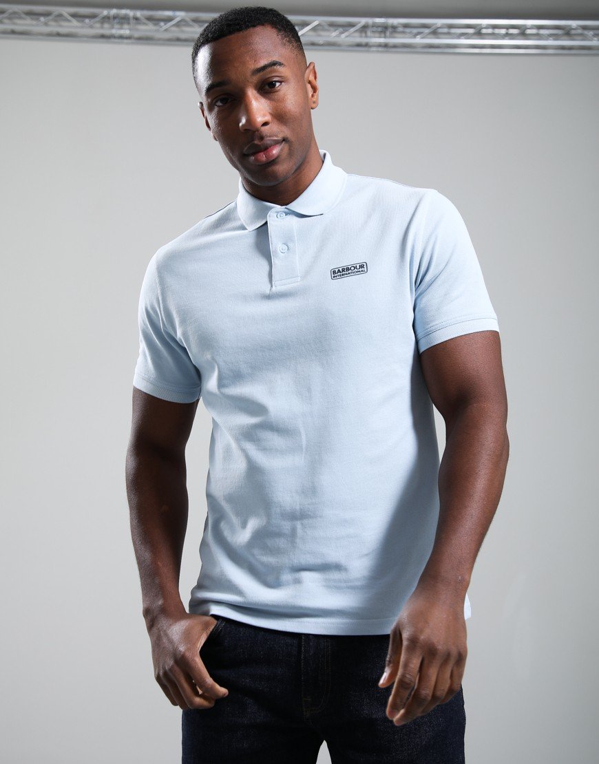 Barbour International Essential Polo Shirt Heritage Blue