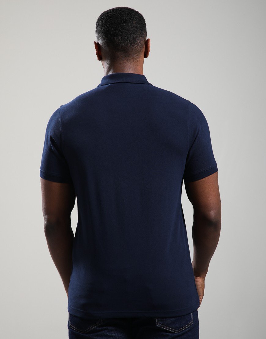 Barbour International Essential Polo Shirt Navy Blazer