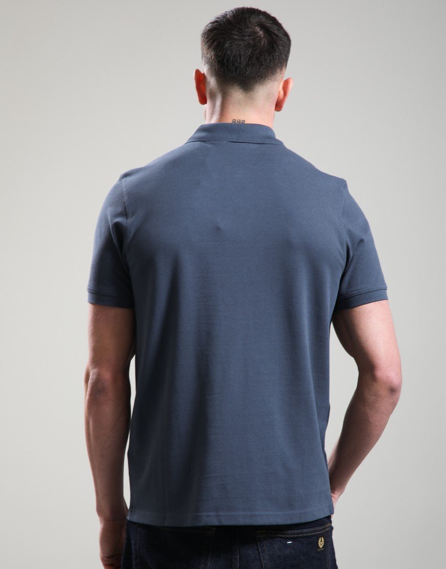 Barbour International Essential Polo Shirt Storm Grey