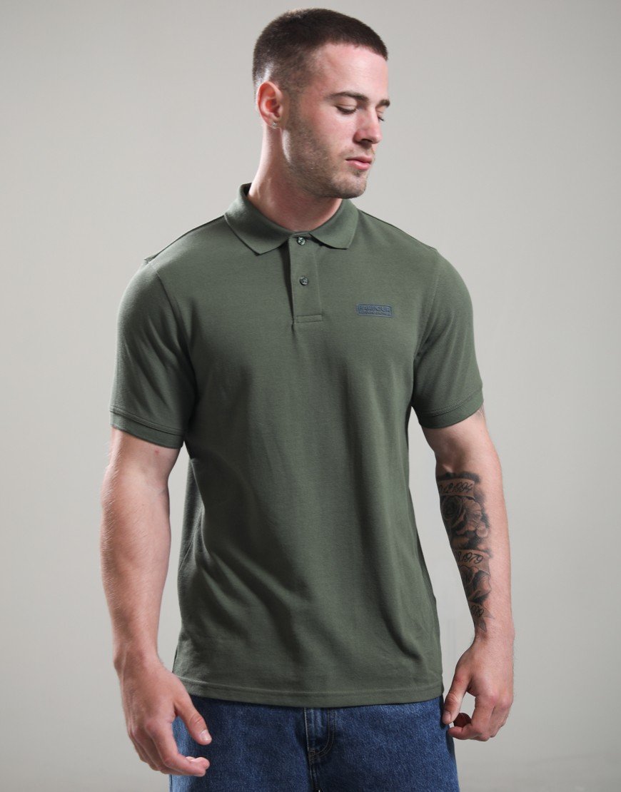 Barbour International Essential Polo Shirt Thyme