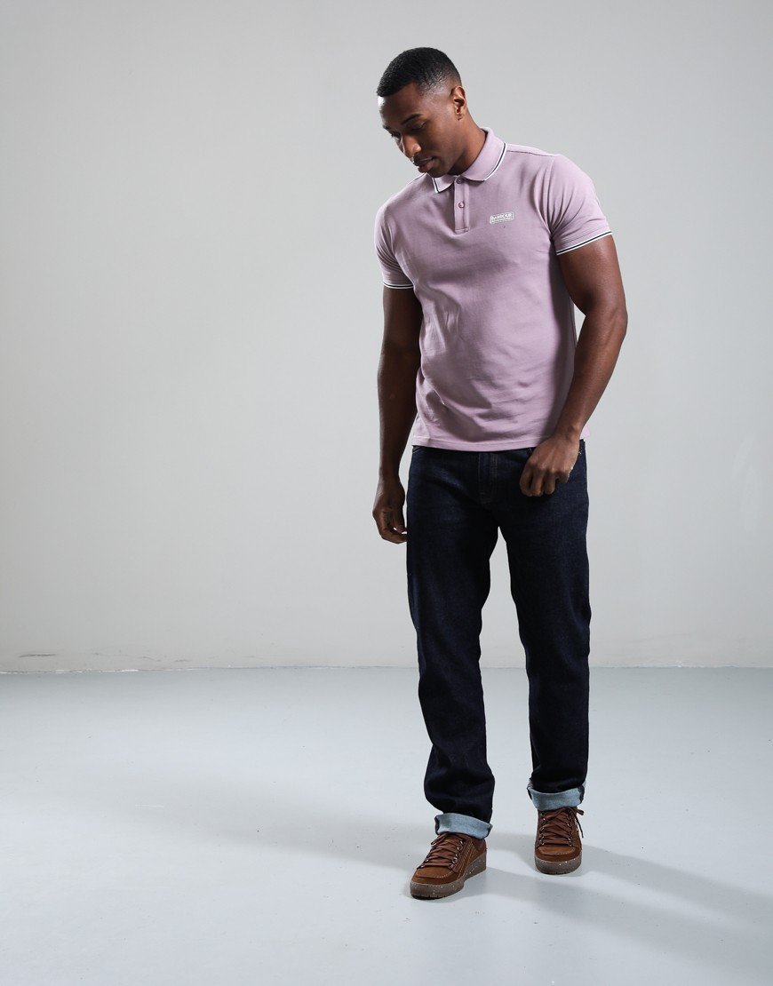 Barbour International Evan Polo Shirt Elderberry