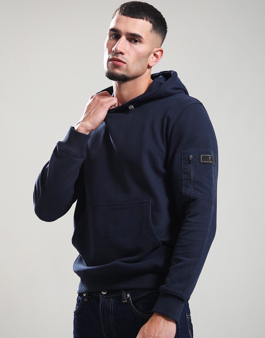 Barbour International Ewan Hoodie Navy