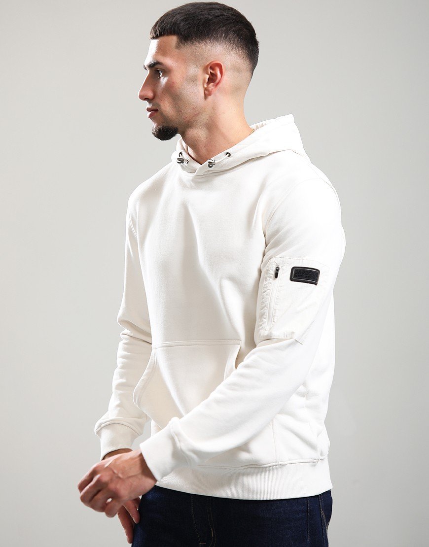 Barbour International Ewan Hoodie Whisper White