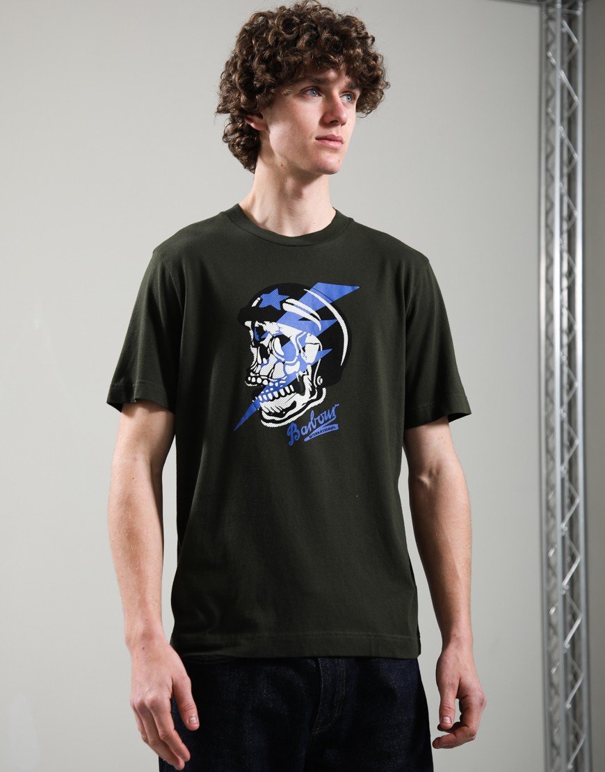 Barbour International Flash T-Shirt Sage