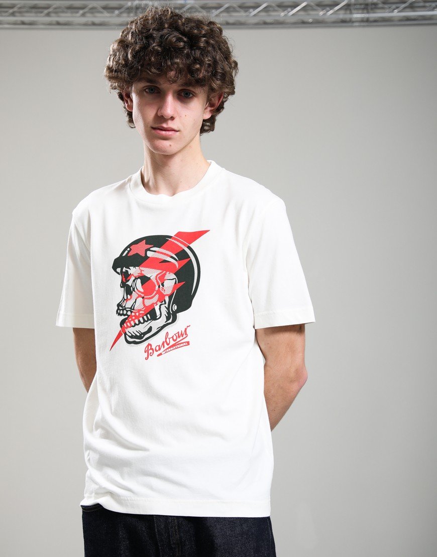 Barbour International Flash T-Shirt Whisper White