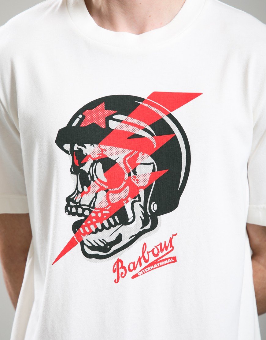 Barbour International Flash T-Shirt Whisper White