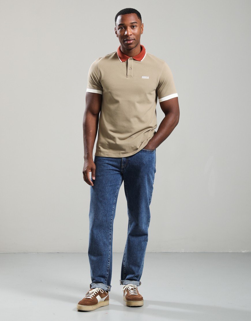 Barbour International Howall Polo Shirt Coriander