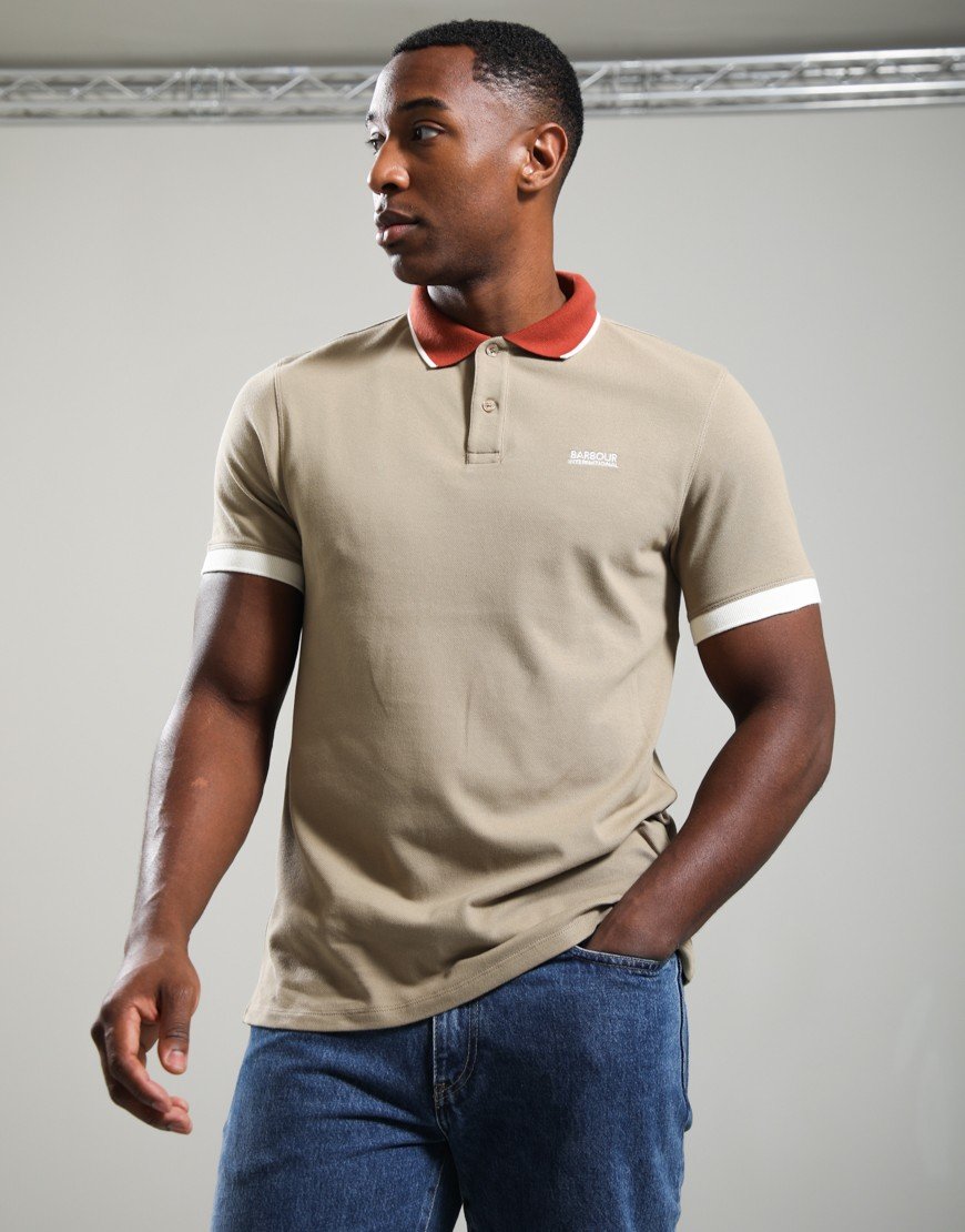 Barbour International Howall Polo Shirt Coriander