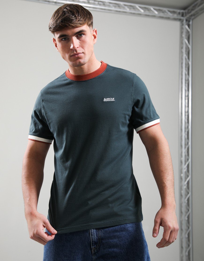 Barbour International Howall T-Shirt Forest River
