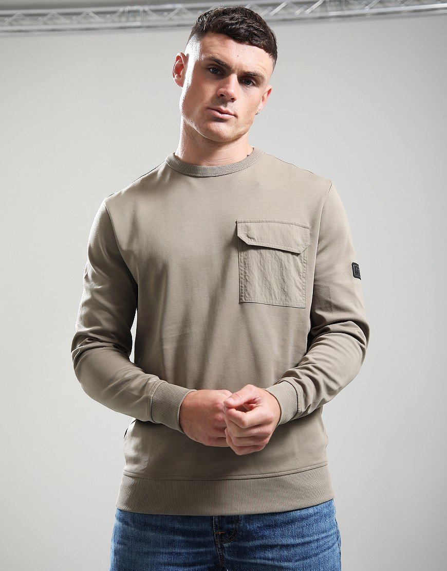 Barbour Ilford Crew Sweat Brindle