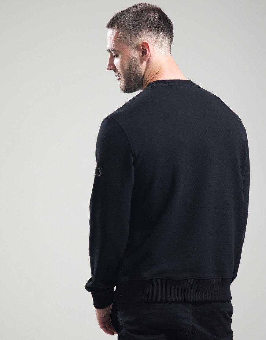 Barbour International Inline Crew Sweatshirt Black