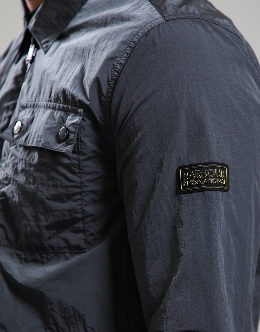 Barbour International Inline Overshirt Asphalt