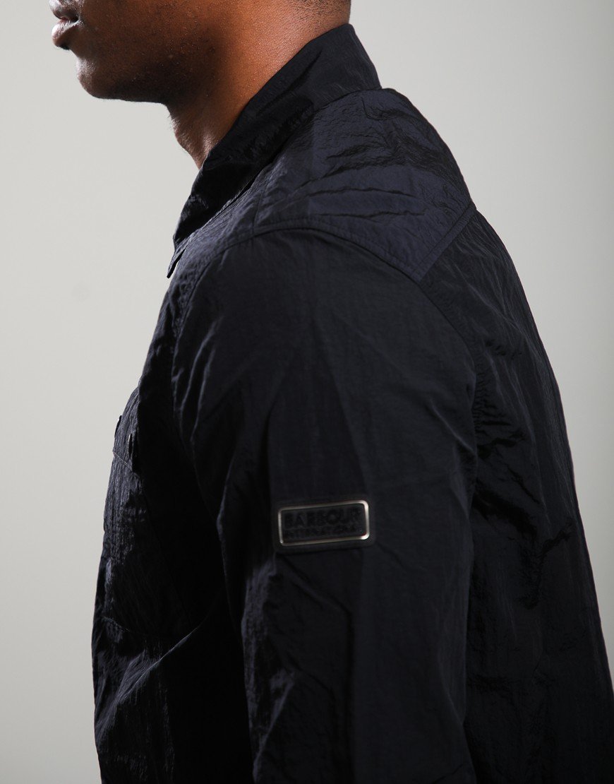Barbour International Inline Overshirt Black