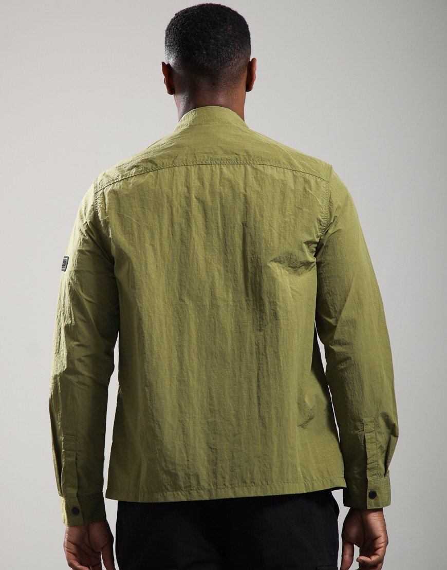 Barbour International Inline Overshirt Fir Green