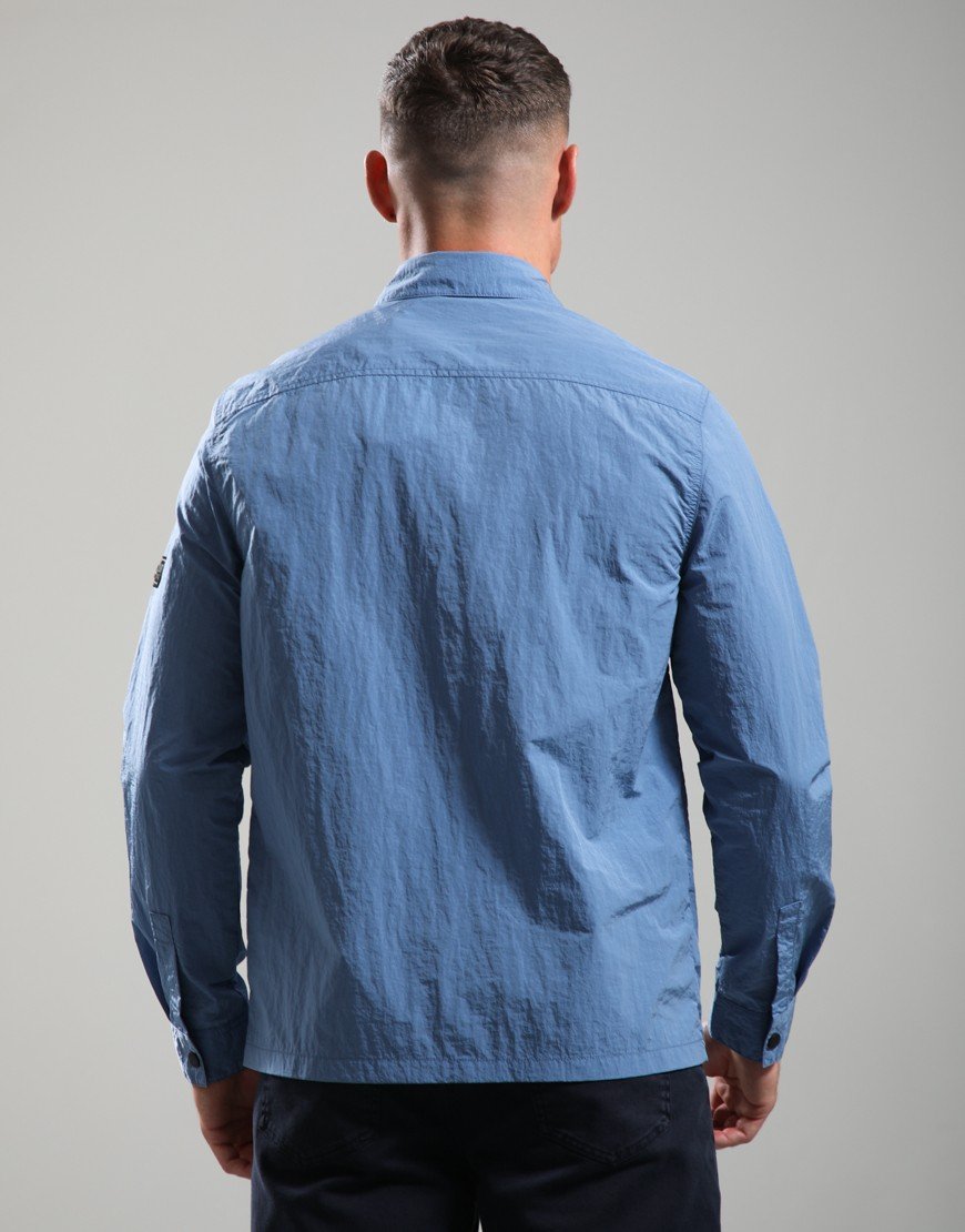 Barbour International Inline Overshirt Force Blue