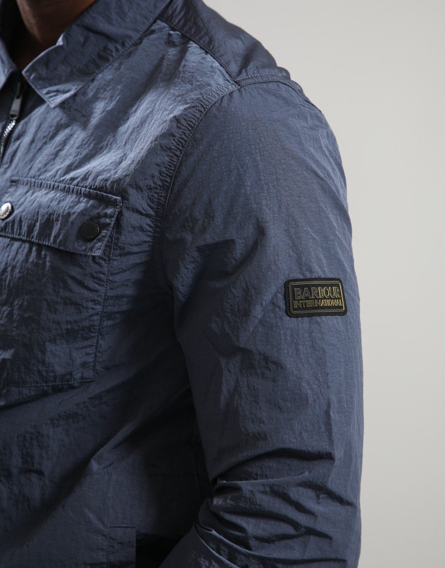 Barbour International Inline Overshirt Storm Grey
