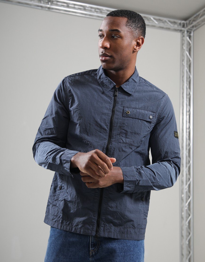 Barbour International Inline Overshirt Storm Grey
