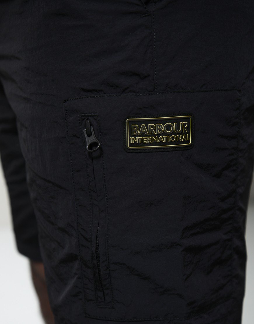 Barbour International Inline Shorts Black