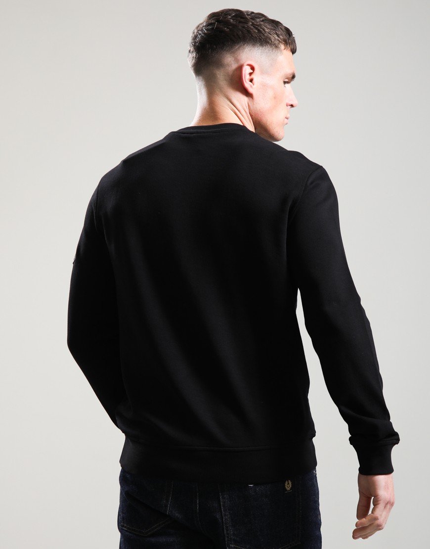 Barbour International Kaspain Crew Sweat Black