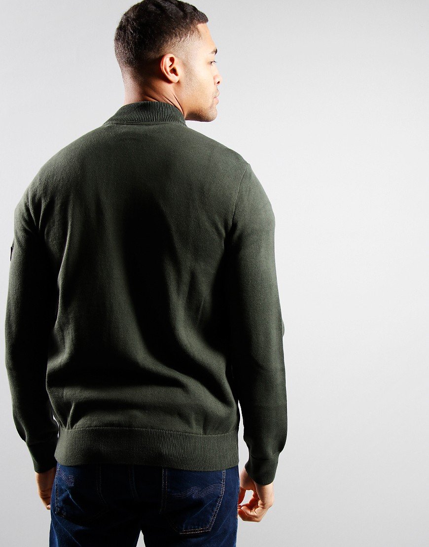 Barbour International Legacy Baffle Jacket Forest Green