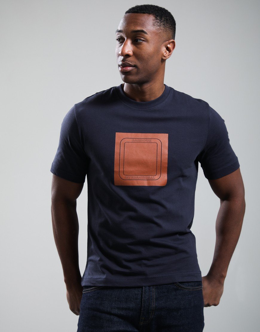 Barbour International Loop T-Shirt Navy
