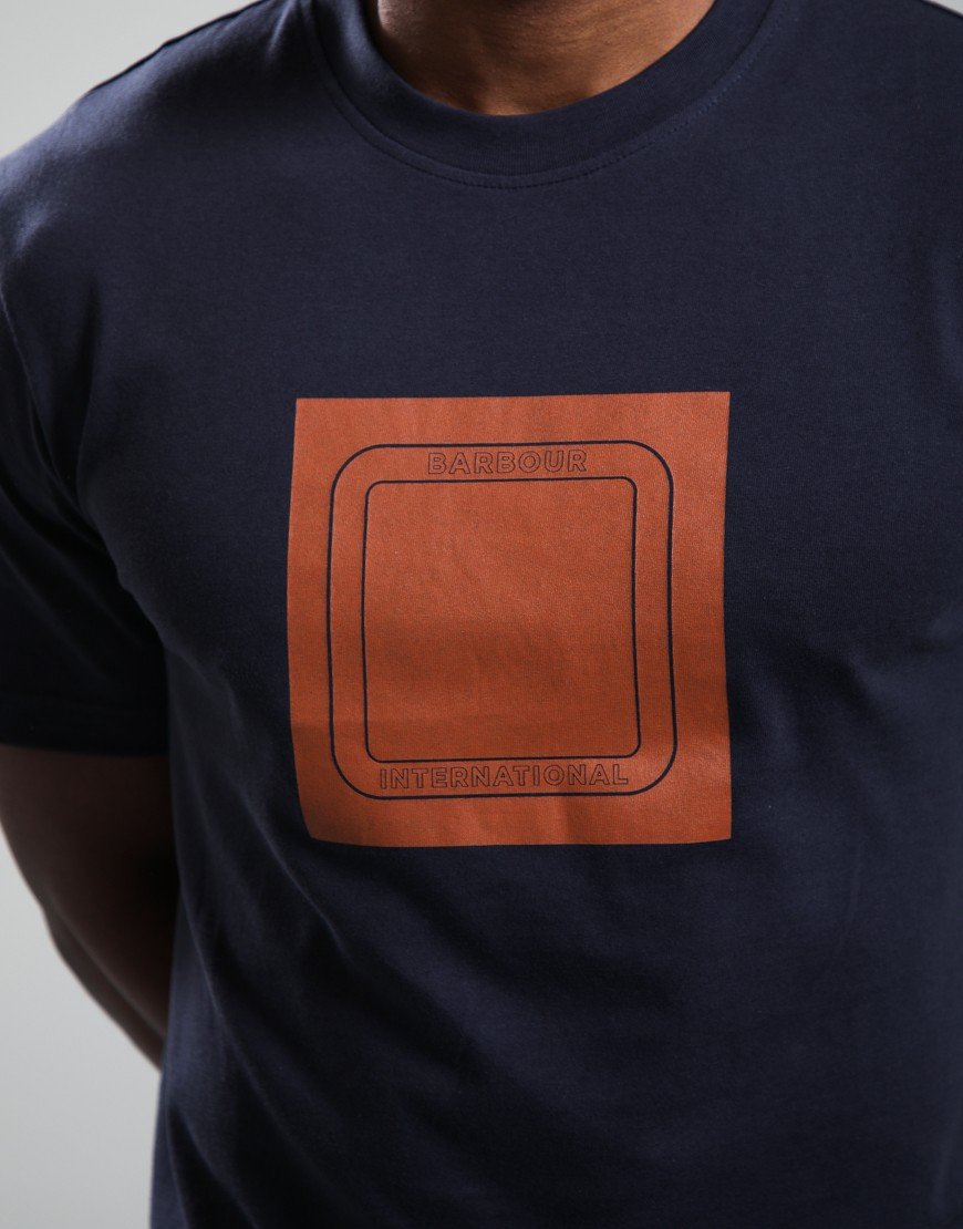 Barbour International Loop T-Shirt Navy