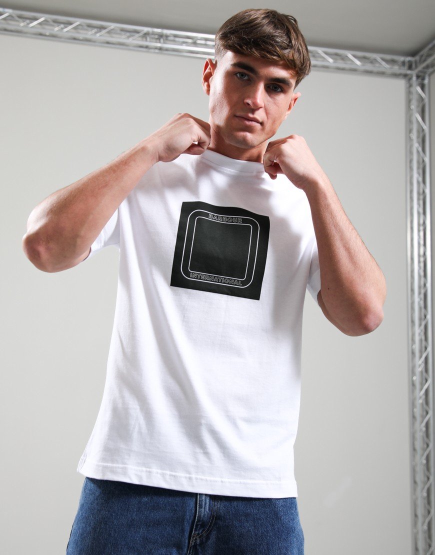 Barbour International Loop T-Shirt White