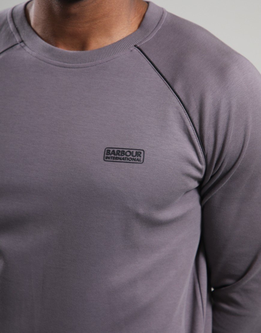 Barbour International Markford Crew Sweatshirt Aluminium