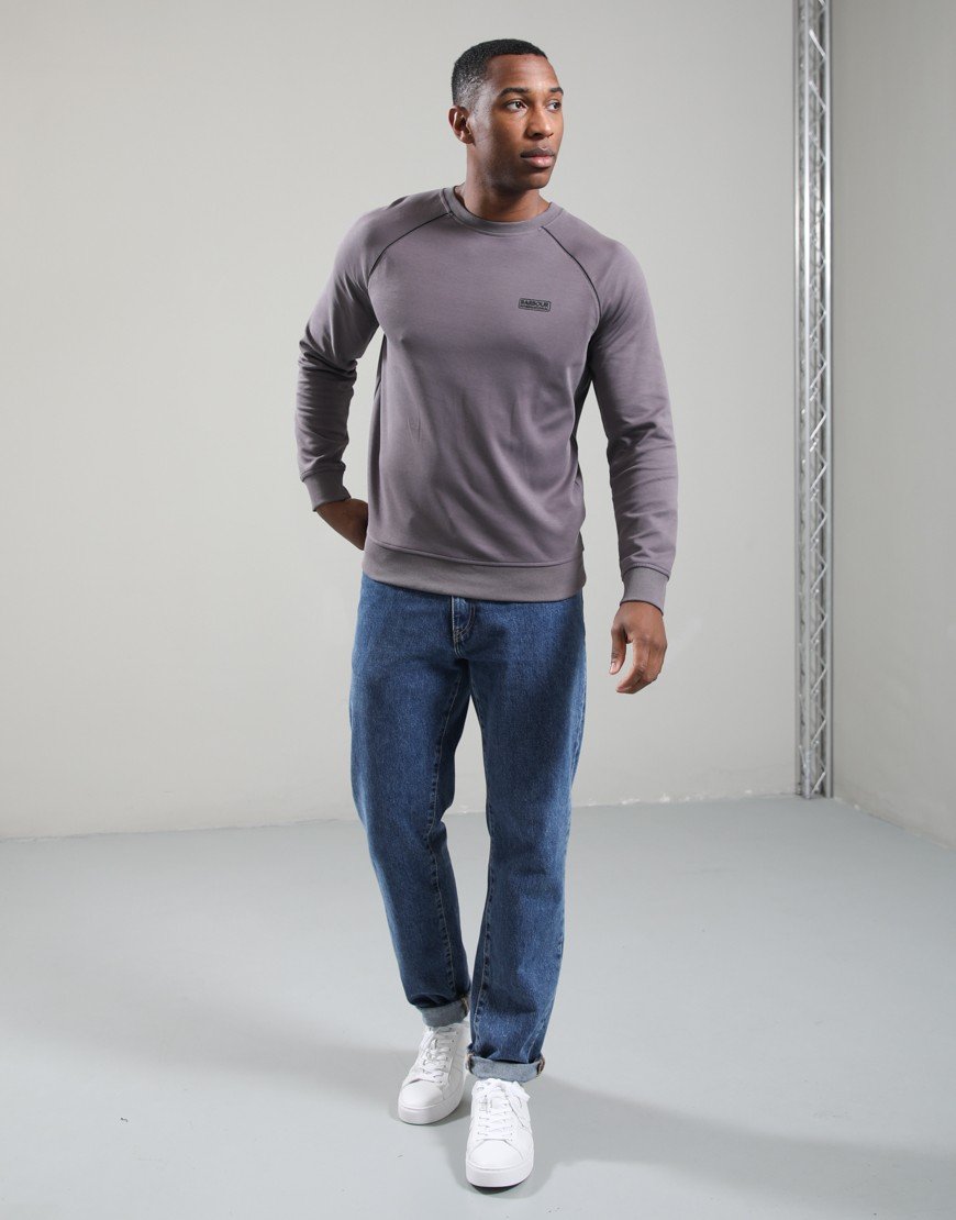 Barbour International Markford Crew Sweatshirt Aluminium