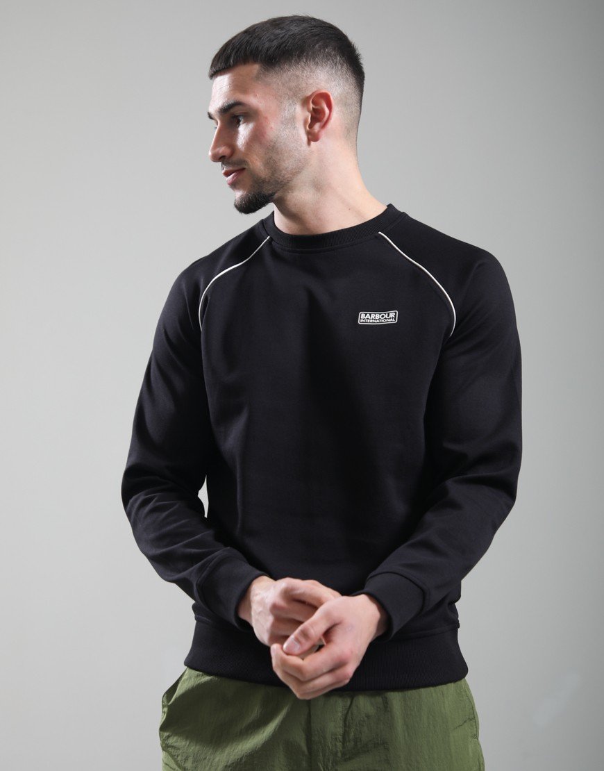 Barbour International Markford Crew Sweatshirt Black