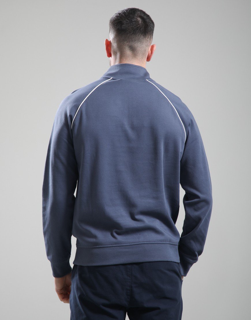 Barbour International Markford Half Zip Sweatshirt Storm Grey