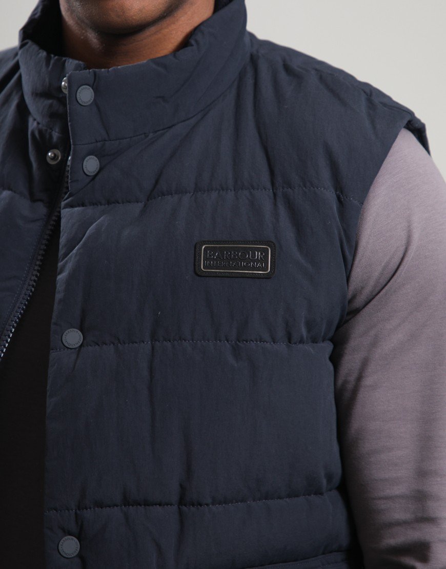Barbour International Morville Gilet Navy