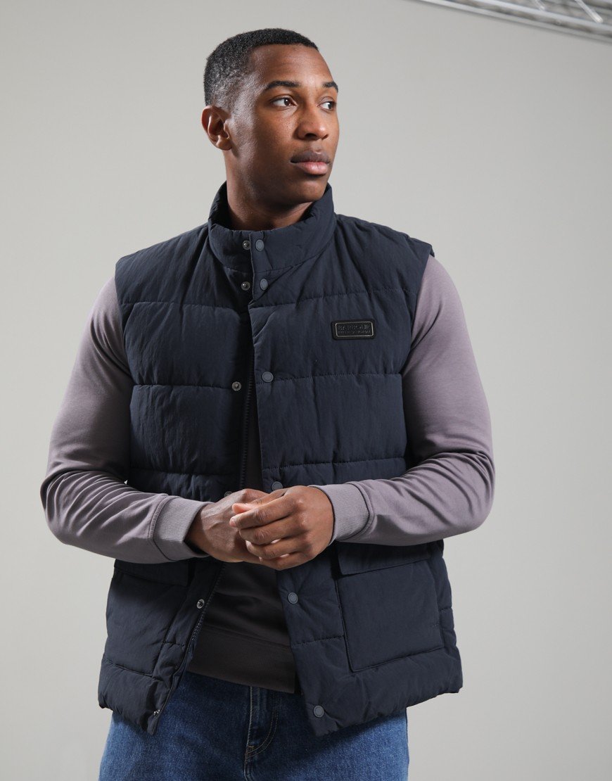Barbour International Morville Gilet Navy