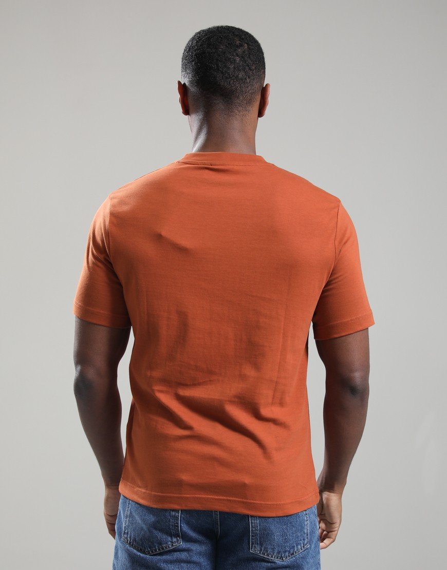 Barbour International Motored T-Shirt Dark Ginger
