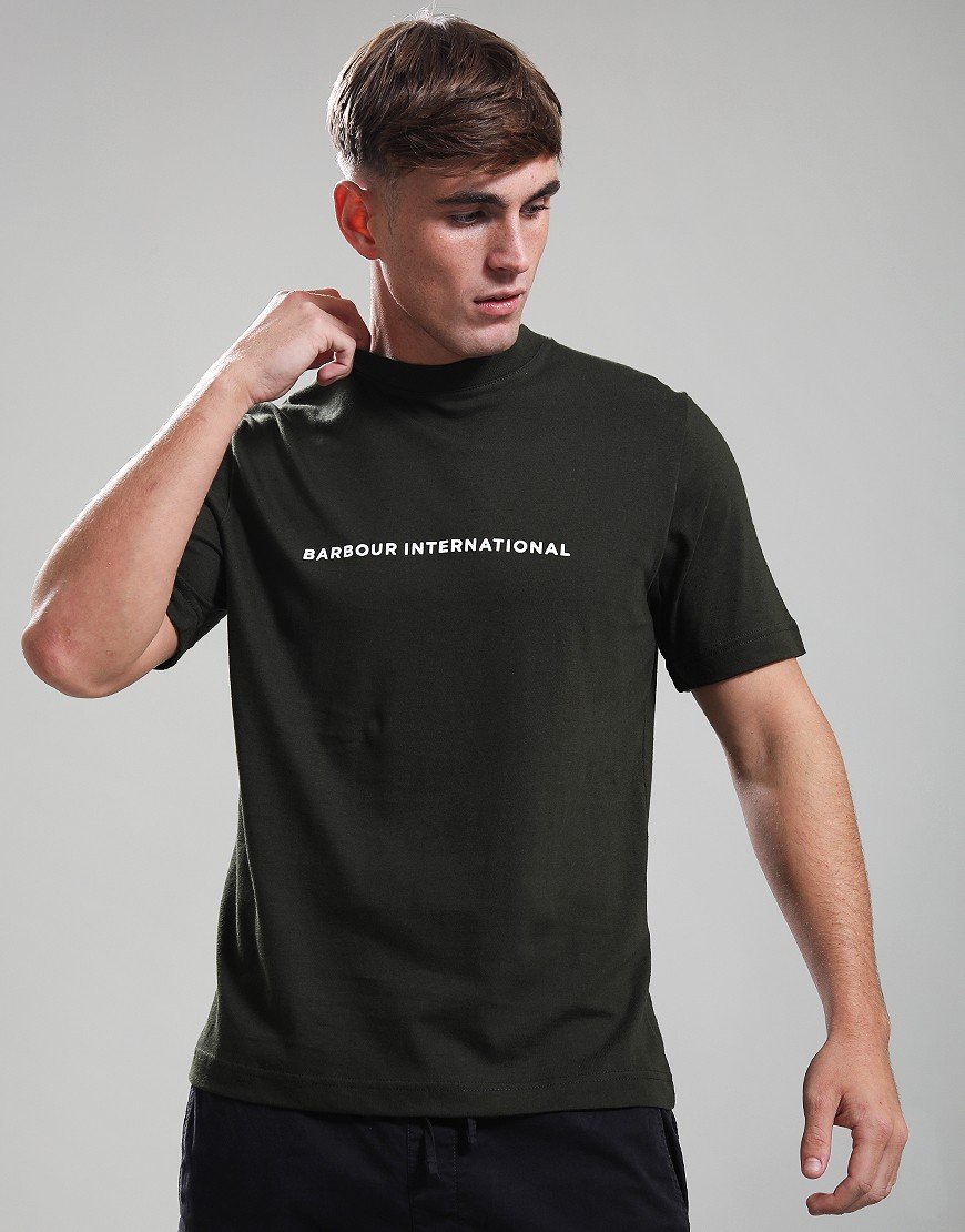 Barbour International Motored T-Shirt Sage