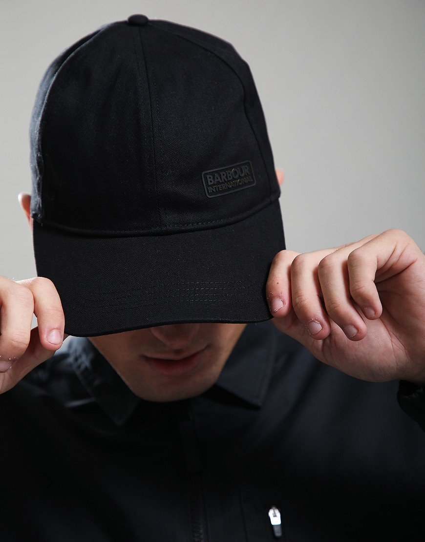 Barbour International Norton Drill Cap Black/Shadow