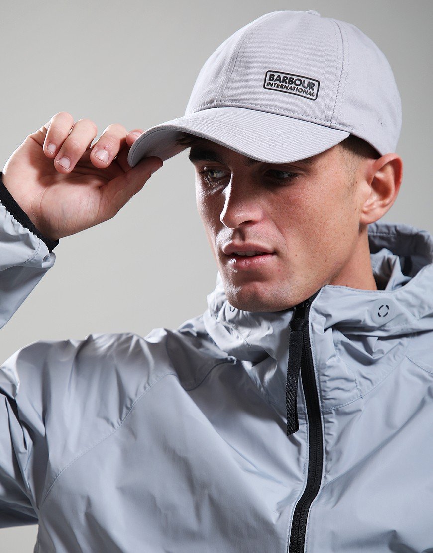 Barbour International Norton Drill Cap Ultimate Grey
