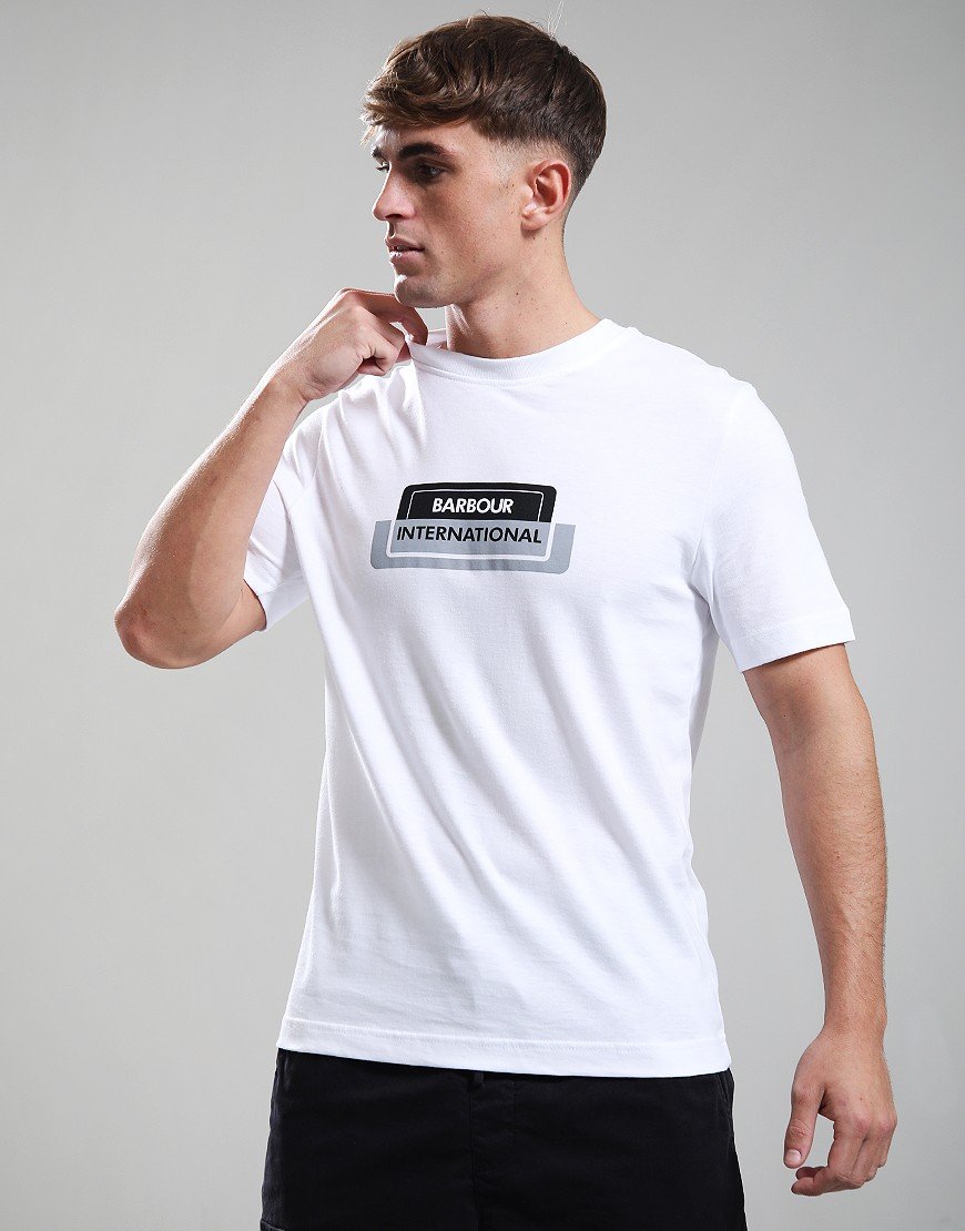Barbour International Optic T-Shirt White