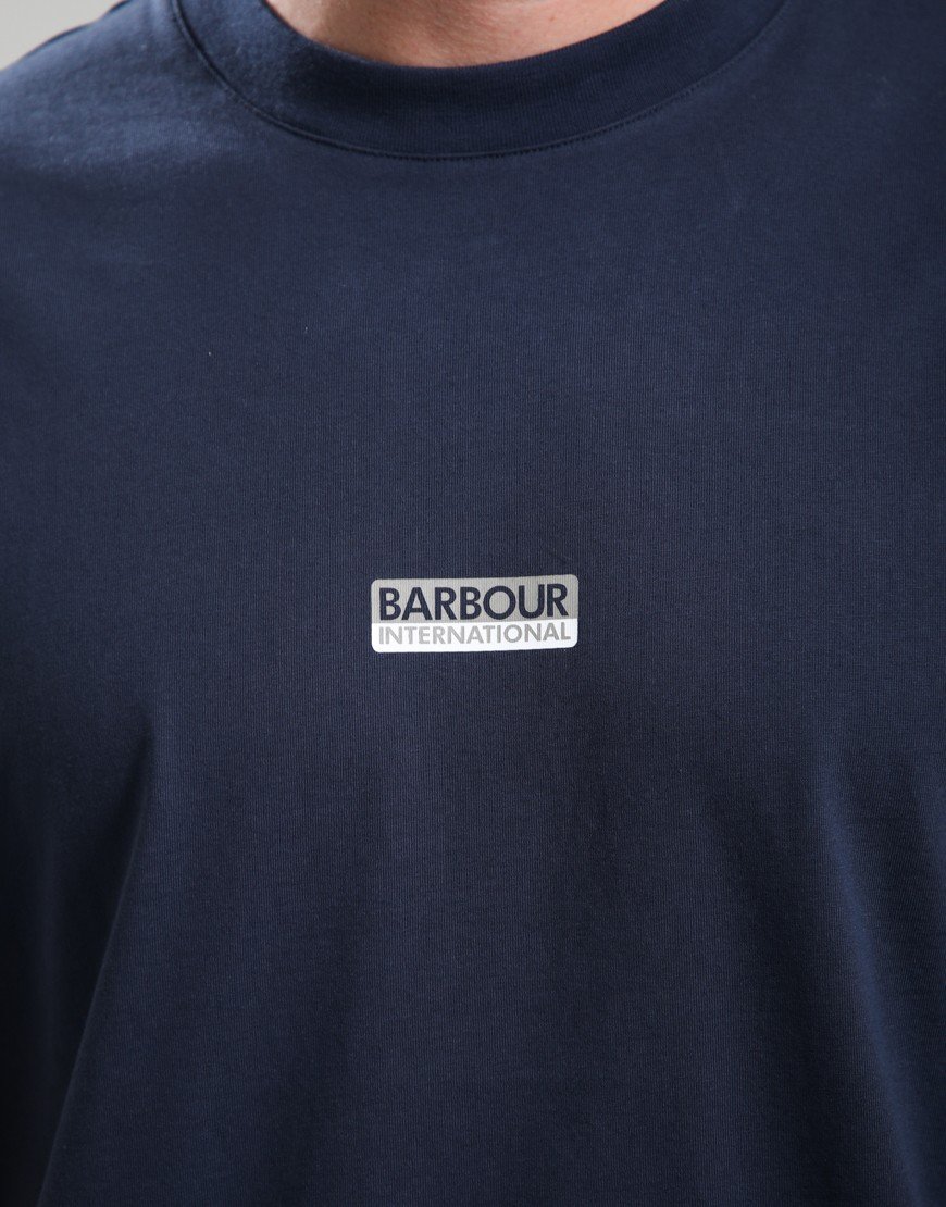Barbour International Wendell Oversized T-Shirt Navy